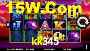 kk345: Jogos de Caça-Níqueis-Altas Recompensas, Roleta-Velocidade, Blackjack-Desafios Máximos